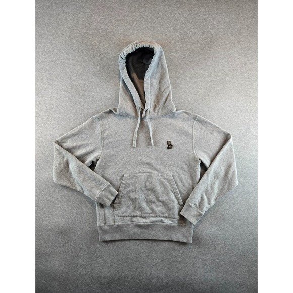 OVO Octobers Very Own Hoodie Mens S Heathered‎ Gray Classic Owl Sweatshirt Drake - Picture 1 of 11